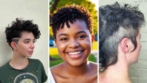 Curly Pixie Cuts Chubby Face
