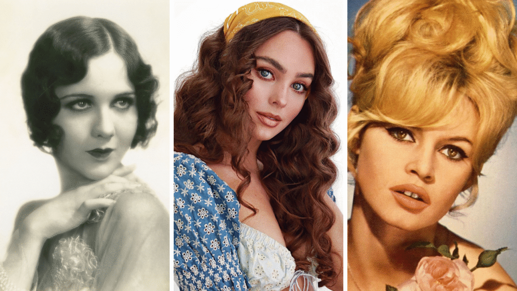 Vintage Hairstyles For Long Hair Ideas